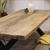 Barnwood tafelblad